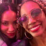 Jurnee Smollett Instagram - Screaming #happybirthday to my day one, my sister from another mister @paigebryanofficial. We’ve known each other since we were 11/12…babies….been through all the ups, downs, heartbreaks and triumphs called life. Through it all you’ve stayed genuine, honest, generous, and open hearted. A Queen amongst us. Thank you for shining your light on us. Love you so boo ❤️🤩🍾🥂✨💕🎊🖤 #happybirthday #bffs #scorpioseason