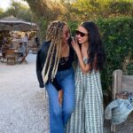 Jurnee Smollett Instagram - Screaming #happybirthday to my day one, my sister from another mister @paigebryanofficial. We’ve known each other since we were 11/12…babies….been through all the ups, downs, heartbreaks and triumphs called life. Through it all you’ve stayed genuine, honest, generous, and open hearted. A Queen amongst us. Thank you for shining your light on us. Love you so boo ❤️🤩🍾🥂✨💕🎊🖤 #happybirthday #bffs #scorpioseason