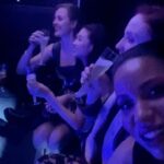 Jurnee Smollett Instagram - Blue light special…we took a party bus to the @academymuseum gala! Epic times. Thanks to @nicolasghesquiere @magpiejd @joeycantu and my entire @louisvuitton for making our night so epic. SWIPE TO BE BLESSED BY THE ICON THAT IS @dianaross!!!!