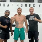 Justin Gaethje Instagram - Can’t thank these guys enough for pushing me through every workout this camp and believing in me 100%. I walk in there alone but there’s a whole team that got me there. @onxlabs @gladiators_unleashed #ufc291 #bmf #ufc