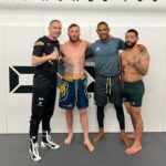 Justin Gaethje Instagram - Great week on the mats. Had coach @xcelljiujitsu in for the week. #work #ufc274 @onxlabs
