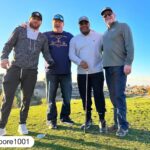 Justin Gaethje Instagram - Great day on the links yesterday @reveregolfclub @dc_mma @lmoore1001 #dad