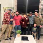 Justin Gaethje Instagram - Awesome little reunion with some teammates from college last night. #uncbears @unc_bears