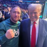 Justin Gaethje Instagram - @realdonaldtrump #ufc295 #trump