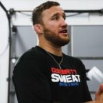 Justin Gaethje Instagram - Justin Gaethje Training 🔥 Watch how @justin_gaethje prepares for the Octagon— always staying on top of his game! FULL EPISODE IN BIO‼️ 📸 @brotherdalecreative