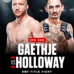 Justin Gaethje Instagram - Justin Gaethje will face Max Holloway for the BMF Title in a five-round lightweight bout at #UFC300, Dana White announced.