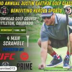 Justin Gaethje Instagram - Link in bio!! #Repost @jennlee013 with @get.repost ・・・ We are less than three weeks away from the 2nd Annual Justin Gaethje Golf Classic benefiting Heroes Sports. Sponsorships are still available and only 8 foursomes remaining! Help us raise money for this great cause and hang with @justin_gaethje as he prepares for UFC 291 and that BMF Title!!! If you want to sponsor our buy a foursome click the link in my bio, or DM me for more information!