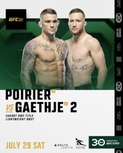 Justin Gaethje Instagram - #ufc291 🎯 #saltlakecity @ufc