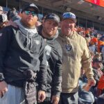 Justin Gaethje Instagram - Annual Raiders vs Broncos game at Mile High Stadium with the crew from AZ. Great game, Raiders with the OT win.