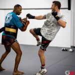 Justin Gaethje Instagram - Picking up some dangerous combinations with @cosmoalexandre this week #ufc300 #bmf
