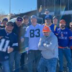 Justin Gaethje Instagram - Annual Raiders vs Broncos game at Mile High Stadium with the crew from AZ. Great game, Raiders with the OT win.