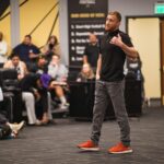 Justin Gaethje Instagram - Thank you @cubuffsfootball for the opportunity to talk to the team. Always good to be in a room full of young hungry athletes. Been a while since I felt this small in a group of people 😂