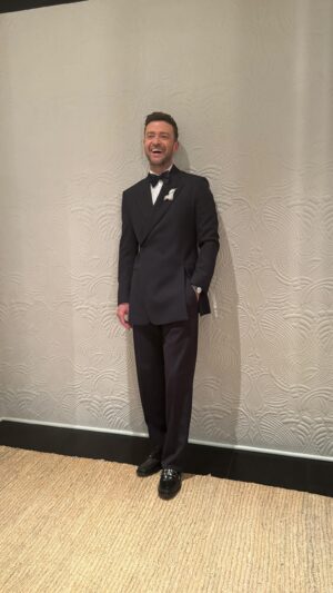 Justin Timberlake Instagram - Last night for @vanityfair. Thank you @fendi and @tiffanyandco 🩵 @jessicabiel