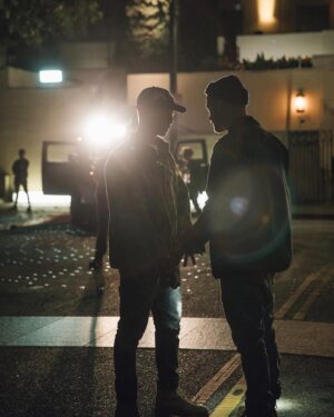 Justin Timberlake Instagram - HBD to my brother @pharrell. I’ve been around for almost half of the 50, and I gotta say, you’re just getting started. 🙏🏻