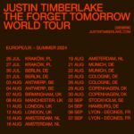 Justin Timberlake Instagram – THE FORGET TOMORROW WORLD TOUR. SEE YOU THERE ❤️ #TFTWTOUR