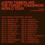 Justin Timberlake Instagram – THE FORGET TOMORROW WORLD TOUR. SEE YOU THERE ❤️ #TFTWTOUR