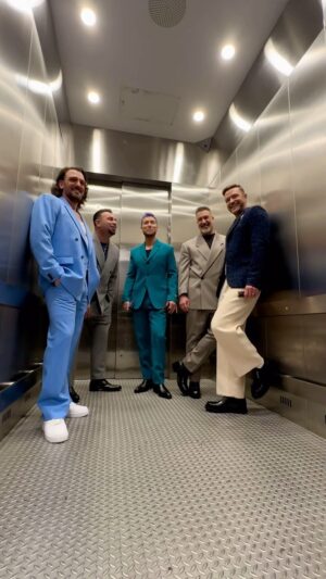 Justin Timberlake Instagram - So five guys walk into an elevator…