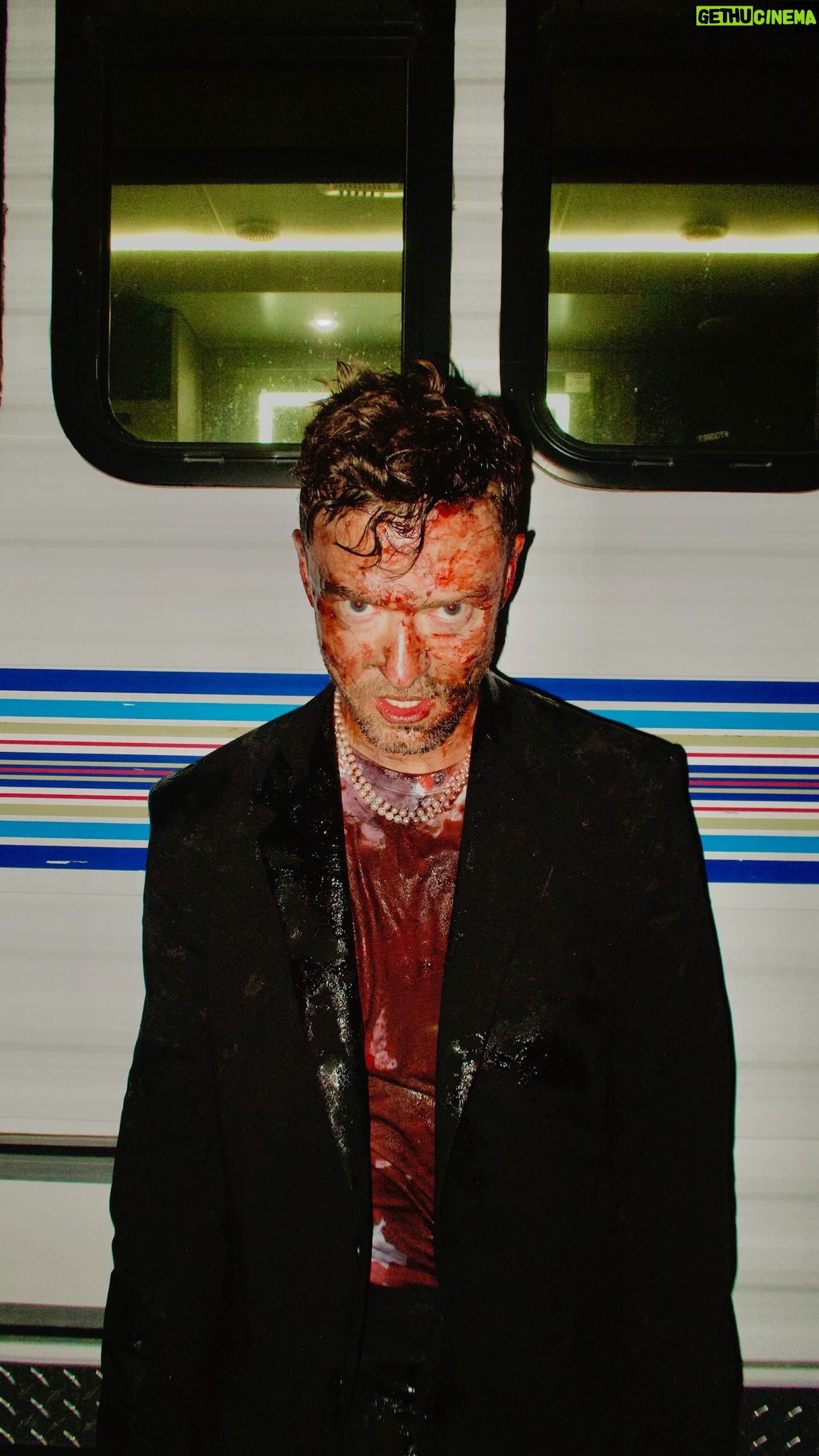 Justin Timberlake Instagram - Behind the scenes NO ANGELS 📹 Link in my bio to watch the full film — directed by #TiWest.