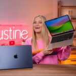 Justine Ezarik Instagram - New M3 MacBook Airs just dropped!! So excited! Full vid you know where..