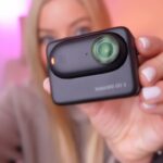 Justine Ezarik Instagram - There’s a new black version of the @insta360 Go 3!!! One of my fav little action cams 📸💨