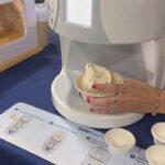 Justine Ezarik Instagram – Find me at all the #foodtech booths at #CES2024 🤣🍦 @coldsnap_chill
