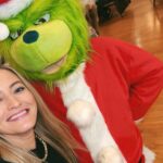 Justine Ezarik Instagram - NGL this breakfast with Santa was pretty epic hahaha. Great buffet, the grinch, Olaf AND Santa a magic show and free tickets to ice skate!!! Will go back to skate another day bc we got sleepy after the meal and activities.