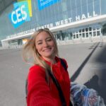 Justine Ezarik Instagram – We are here!!! #CES2024 🤖 What would you like me to check out for you?