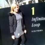 Justine Ezarik Instagram - Wow this memory popped up on Facebook that I visited Cupertino for the first time 16 years ago.. (it was my childhood dream to live here because that’s where Apple is 😂) and TODAY, 16 years later I was speaking at Apple’s #FCPcreativesummit!! What a wild ride 😂😂💻 thx to for all joining me!