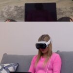 Justine Ezarik Instagram - This is what it’s like to mirror your display in Apple Vision Pro! I can edit and have full access to my MacBook in a full 4k display IN MY HEAD!!!