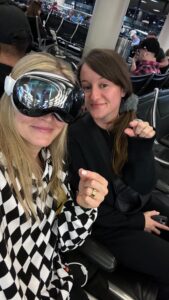 Justine Ezarik Instagram - I think Vision Pro cost more than the Spirit plane I flew on…