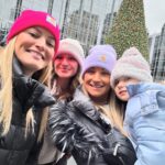 Justine Ezarik Instagram - Fun lil family trip to Pittsburgh! Visited the Philips Conservatory to see the flowers and lights.. the child wasn’t very entertained 😂 then we tried ice skating but she quit and said “I’m going to go back when I’m good at it” hahahaha I’m gonna adopt that motto into 2024 😂