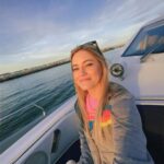 Justine Ezarik Instagram - Had such a nice day on @veloceyacht yesterday!!! Finally some nice weather again in LA 🙏🏻⚓️