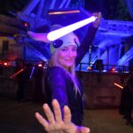 Justine Ezarik Instagram - Had so much fun at Star Wars night @disney!!! Agghhh I wish they had this all the time 😂 I’d be there every night until I tried all the themed snacks.