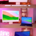 Justine Ezarik Instagram - New M3 Macs are here! I have a full video on my channel but here’s a quick overview.. 💻🖥️💕