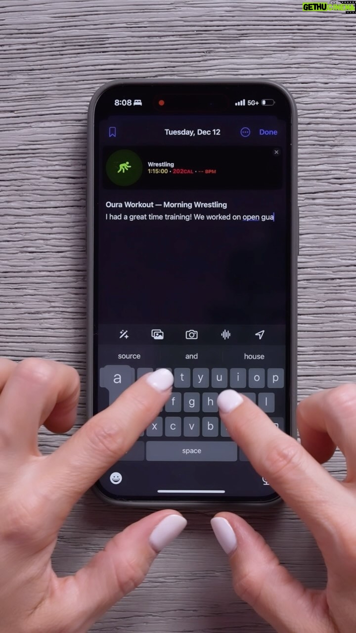 Justine Ezarik Instagram - New journal app just launched — have you seen it pop up on your iPhone yet?!