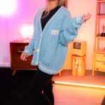 Justine Ezarik Instagram – I love @taylorswift sm 🥹🩵