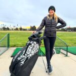 Justine Ezarik Instagram - Figuring out some things 😅 These @pxg clubs have made even my terrible swings seem like gold 😂😂