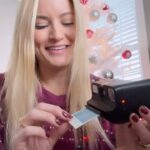 Justine Ezarik Instagram - I’ve always loved taking photos ever since I was little! This was so much fun to take photos with over the holidays - thanks for sending me this to check out @polaroid! My niece has officially confiscated it from me 😂😂