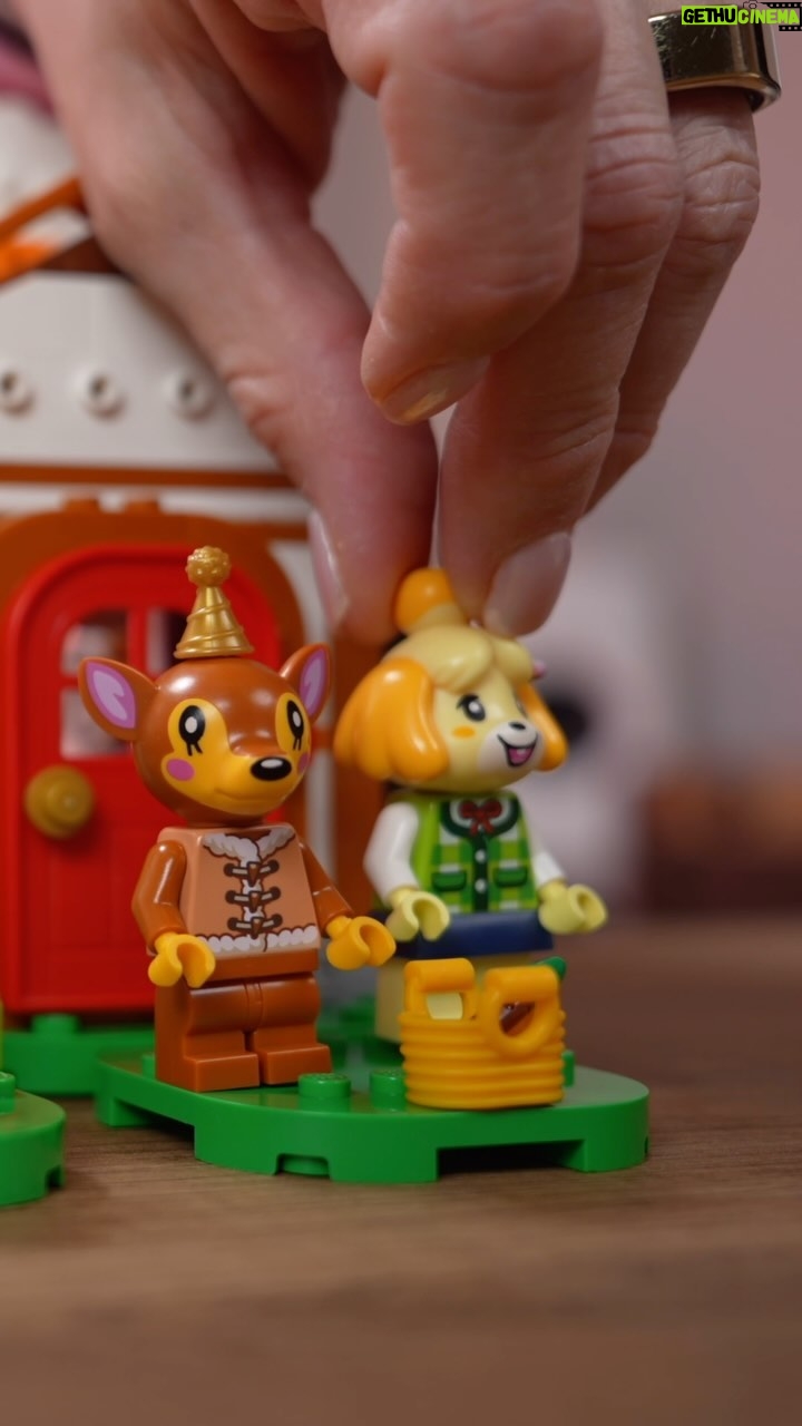 Justine Ezarik Instagram - The @lego x @nintendoamerica animal crossing sets are just so cute! Anyone else get them yet?! They also just teased some new sets coming in Aug.. KK SLIDER!!!! Thanks for sending me these to check out Nintendo! ππ»