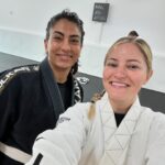 Justine Ezarik Instagram - Had THE BEST time training in Oahu!! Missing it already 😢🌺 Thanks to everyone who shared their space and knowledge with me 🙏🏻🥋 @kekoa_collective @hnl_jiu_jitsu_academy @islandjiujitsu 🖤