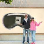 Justine Ezarik Instagram - Vision Pro launch at The Grove !