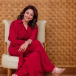Jyothika Instagram - Take the world and paint it red 🌹❤️‍🔥 Outfit @twinklehanspal Earrings @bblingg_meghana @ascend.rohank Rings @blissbyhnk Footwear @taoparis.in Styling @radhikamehra Assisted by @keyurisangoi Makeup @devikasingh2 Hair @prachina_hair Photographer @arunprasath_photography