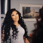 K. Michelle Instagram – Ill post a picture with no filter, but im gone wear this makeup on that stage🤷🏽‍♀️😂 Backstage talking to myself per usual🥃 @kimberlyispuddin