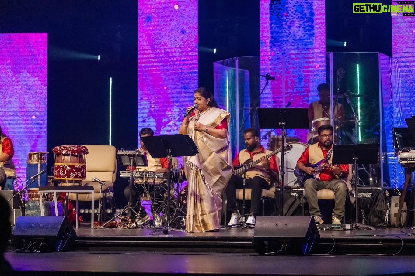 K. S. Chithra Instagram - Snaps from Nambiar Builders Chithra Varnam 2024 in Naperville, IL, United States · #Chitravarnam2024 #ChitraVarnam