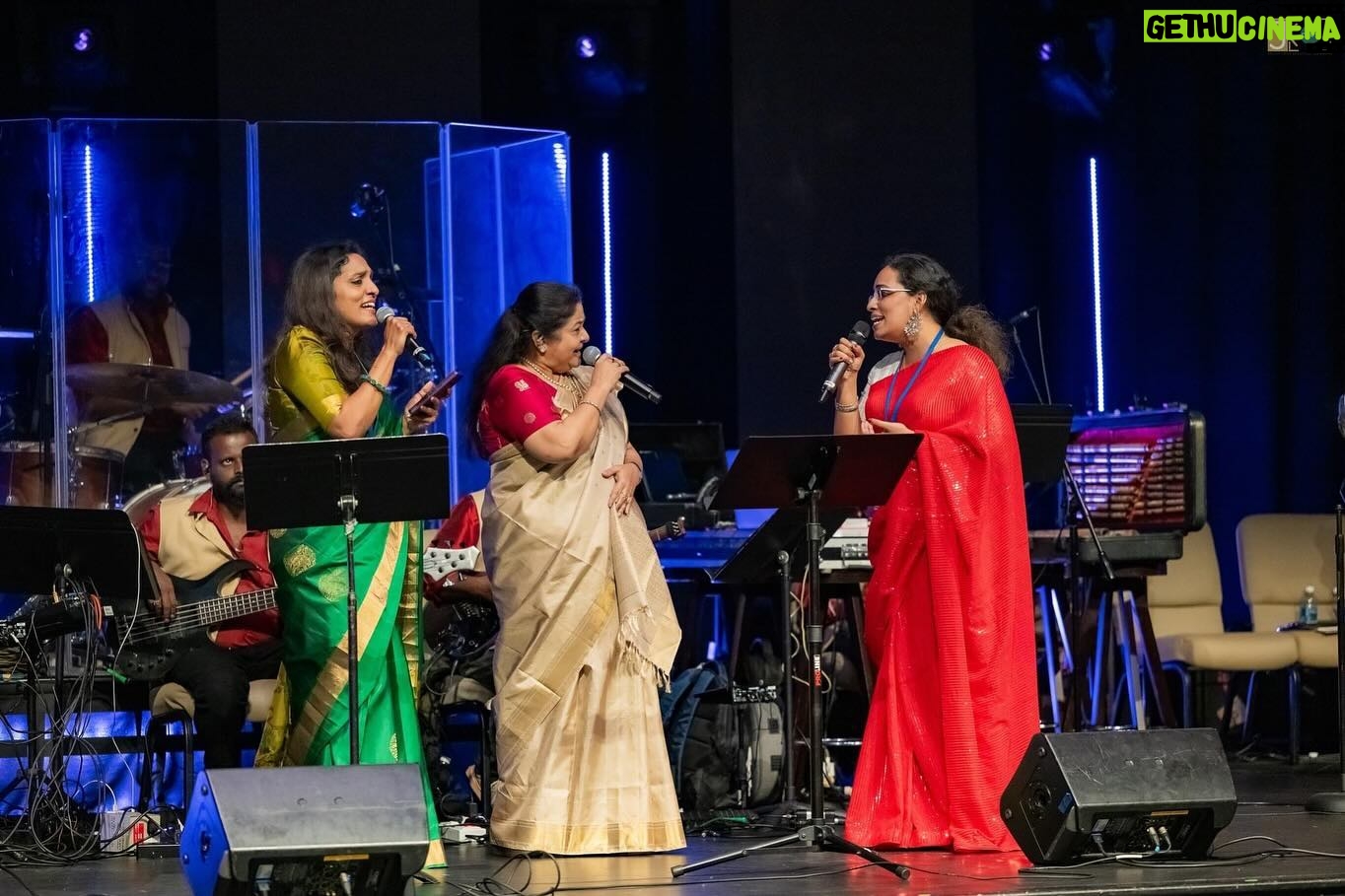 K. S. Chithra Instagram - Snaps from Nambiar Builders Chithra Varnam 2024 in Naperville, IL, United States · #Chitravarnam2024 #ChitraVarnam
