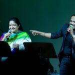 K. S. Chithra Instagram - Snaps from Nambiar Builders Chithra Varnam 2024 in Dallas, Texas. #Chitravarnam2024Dallas #ChitraVarnam #ChitraVarnam2024 #ImaxEntertainment