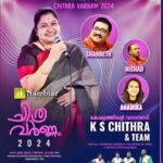 K. S. Chithra Instagram - ✨*Chithra Varnam 2024*✨ Is just around the corner with only three more days to go. Join this LIVE music extravaganza featuring the mesmerizing melodies of our very own Nightingale, KS Chithra, alongside the illustrious composer Sharreth! Joining this stellar lineup are the celebrated artists Nishad and Anamika to enthrall you with some of the greatest Malayalam, Tamil, Telugu, and Hindi all-time hits. Only few more tickets left. Hurry!!! Book your tickets NOW at https://chithravarnamdc2024.com/ if you haven’t already! 🗓️ May 3rd, Friday, at 7 pm 📍Eleanor Roosevelt High School, Greenbelt, Maryland #ChithraVarnam #songsmalayalam#MusicShow#indimusic #dmv#Sharreth#chithra#music#kschithra #malayalammovies#mlayalammusic#tamilmusic #songsmashups