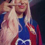 KAROL G Instagram - The Barça x @karolg x @spotify flow is here 🧜‍♀️🩷💙❤️