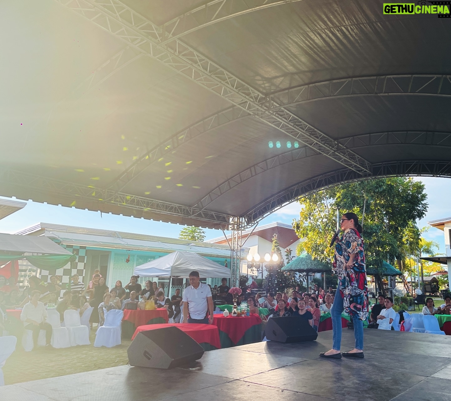 K Brosas Instagram - labada done! Thank you sa buong pancho family for having me.. merry Christmas po sa lahat! lablablab! 🥰🎄