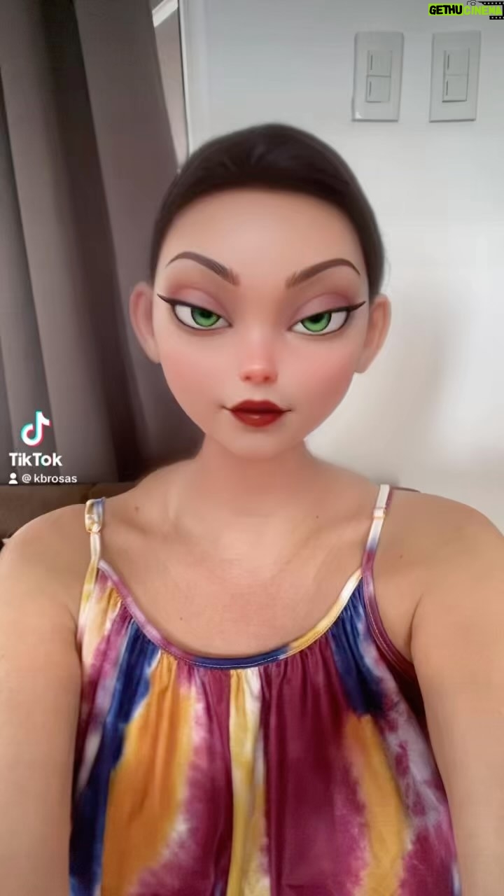 K Brosas Instagram - yung feeling maldita ka pero mas maldita inaanak mo lol! @malia_tisayngmasa18 @itspokwang27 😅😜🥰